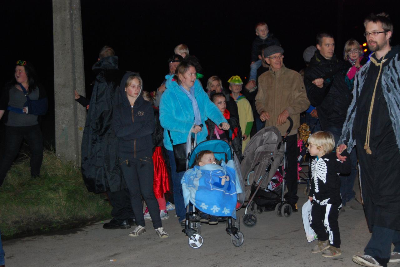 Dans le cortège