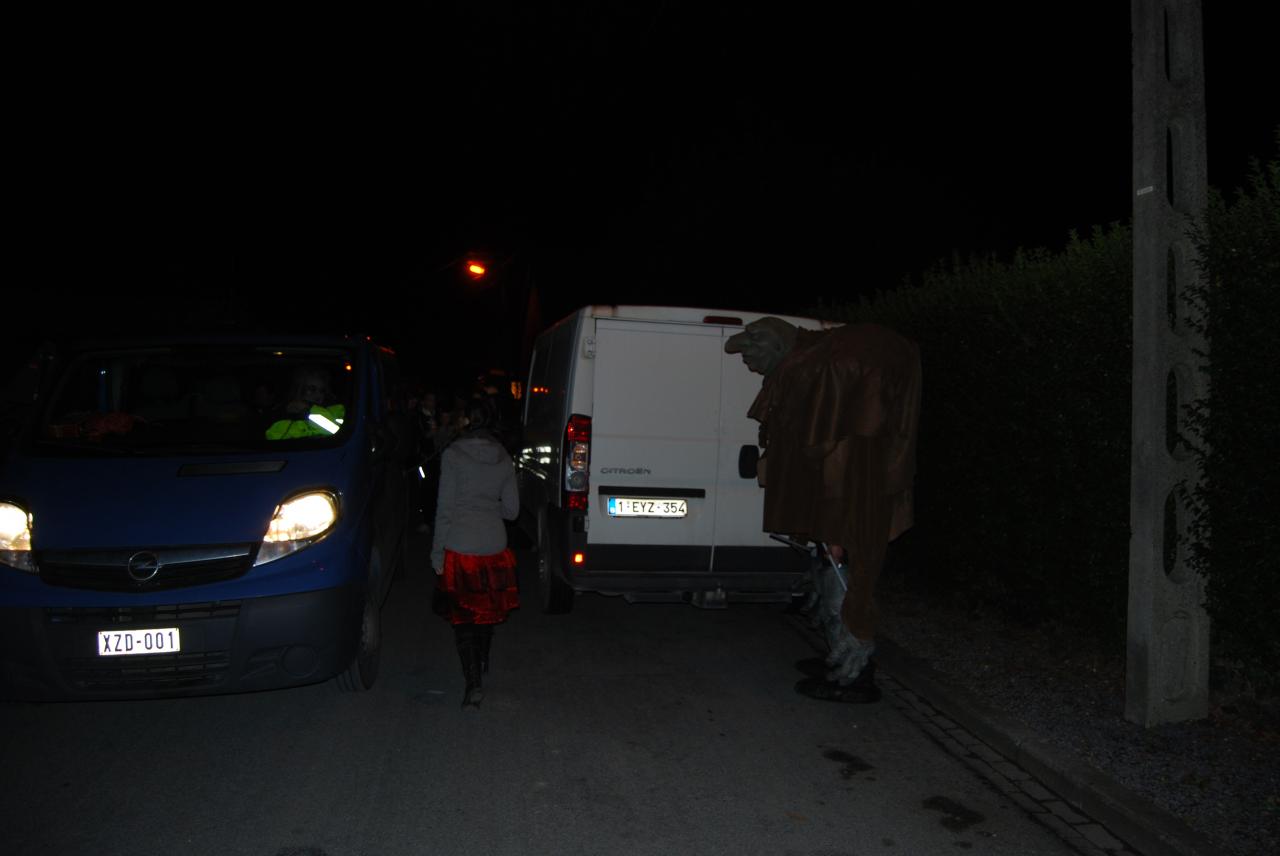 Dans le cortège