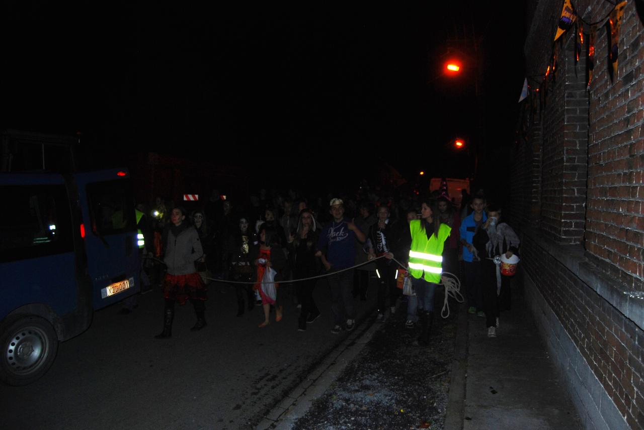 Dans le cortège