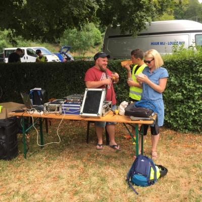 Village de clôture du Wapicyclette 2017