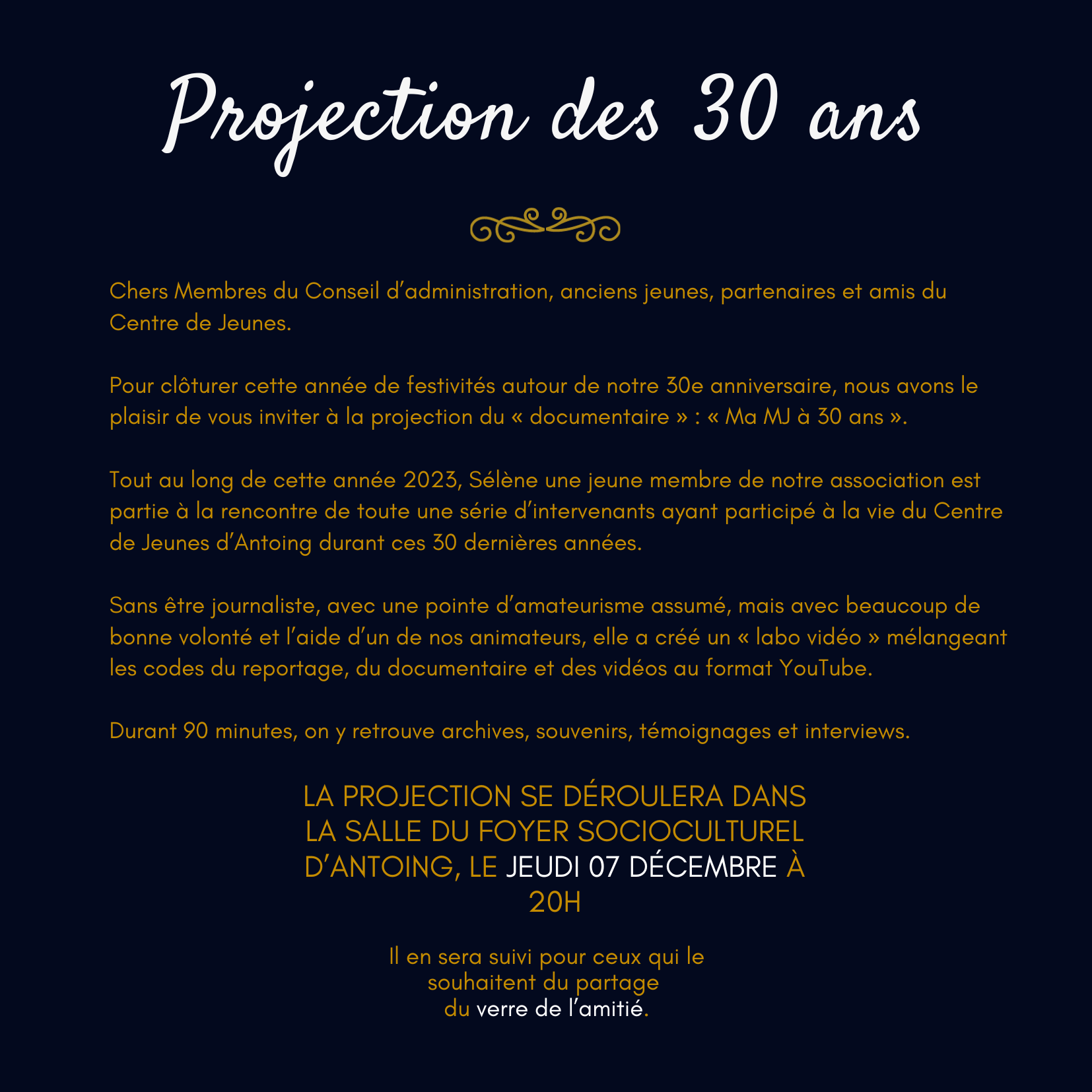 Visuel invitation ma mj a 30 ans